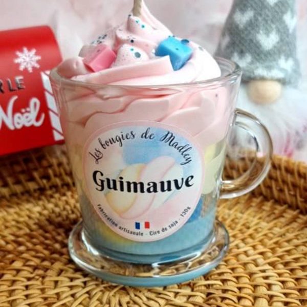Bougie gourmande Guimauve