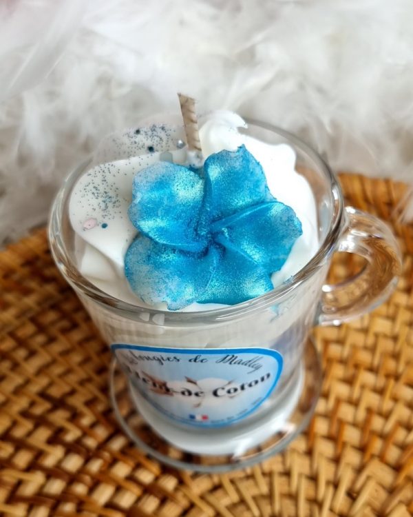 Bougie gourmande Fleur de Coton – Image 2